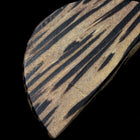 30mm Palmwood Half Circle-General Bead