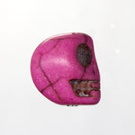 14mm Pink Howlite Skull-General Bead