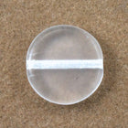 10mm Clear Flat Disc Bead (10 Pcs) #2966-General Bead