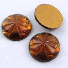 15mm Smoked Topaz Faceted Cabochon #299-General Bead
