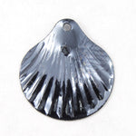 10mm Gunmetal Scallop Shell Sequin (100 Pcs) #3020-General Bead