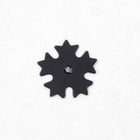 9mm Navy Five Petal Flower Vintage Sequin (100 Pcs) #3029-General Bead