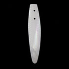 37mm White AB Art Deco Feather Sequin-General Bead
