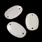15mm Cream Oval Sequin-General Bead
