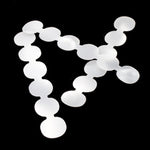 41mm Six Circles Pearly White Sequin-General Bead