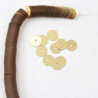 6mm Metallic Light Gold Sequin-General Bead