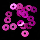 3mm Fuchsia Flat Sequin-General Bead