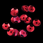 5mm Metallic Red Cupped Sequin-General Bead