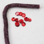 5mm Metallic Red Cupped Sequin-General Bead