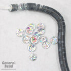 4mm Spot Silver Cupped Sequin-General Bead