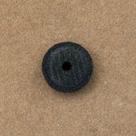 12mm Black Wooden Rondelle-General Bead