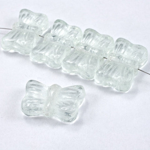 15mm Clear Butterfly (10 Pcs) #3196-General Bead