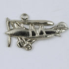 25mm Silver Colored Prop Plane (2 Pcs) #320-General Bead