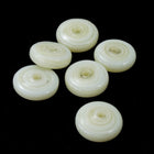 8mm Pale Yellow Rondelle (Strand) #3224-General Bead