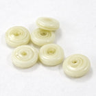 8mm Pale Yellow Rondelle (Strand) #3224-General Bead