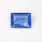 12mm x 15mm Light Sapphire Faceted Rectangle Cabochon #3235-General Bead