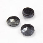6mm Gunmetal Glass Nailhead (25 Pcs) #3268-General Bead
