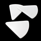 40mm White Wedge Blank (2 Pcs) #3292-General Bead