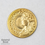 25mm Gold Parisian Profile #3317-General Bead