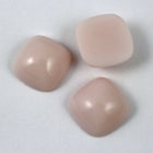 12mm Pale Pink Rounded Square #XS11-F-General Bead