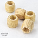 12mm Natural Wood Barrel Bead-General Bead