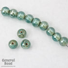 7mm Aqua Luster Bead (25 Pcs) #3362-General Bead
