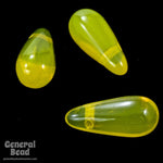 12mm Yellow Opal Teardrop (20 Pcs) #3378-General Bead