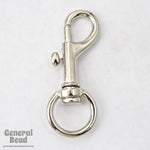 1 7/8 Inch Silver Tone Swivel Snap Hook #3416-General Bead