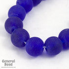 8mm Matte Dark Cobalt Bead (50 Pcs) #3423-General Bead