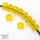 9mm Transparent Yellow Crow Bead (25 Pcs) #3457-General Bead