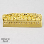 40mm Gold Tone Decorative Bar Pin-General Bead