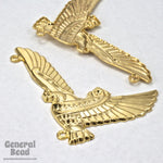 55mm Gold Tone Egyptian Vulture #3447-General Bead