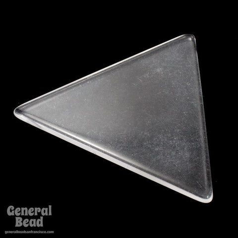 62mm Clear Triangle Blank-General Bead
