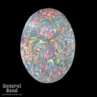 18mm x 25mm Opalescent Oval Cabochon #3507-General Bead