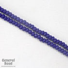8/0 Opaque Royal Blue Charlotte Cut Seed Bead-General Bead