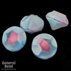 10mm Blue/Pink Vintage Glass Point Back (4 Pcs) #3557 Dentell Rhinestone-General Bead
