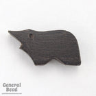 9mm x 20mm Carved Wood Animal Bead-General Bead