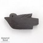 9mm x 22mm Carved Wood Bird Bead-General Bead