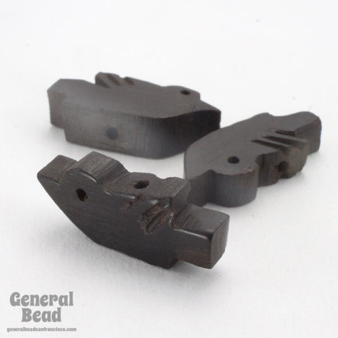 9mm x 22mm Carved Wood Bird Bead-General Bead