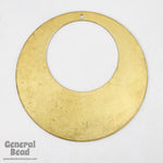 55mm Raw Brass Hoop #3741-General Bead
