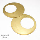 55mm Raw Brass Hoop #3741-General Bead