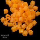 11/0 Opaque Orange Hex Seed Bead-General Bead