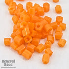 11/0 Opaque Orange Hex Seed Bead-General Bead
