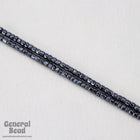 11/0 Black Luster Charlotte Cut Seed Bead-General Bead