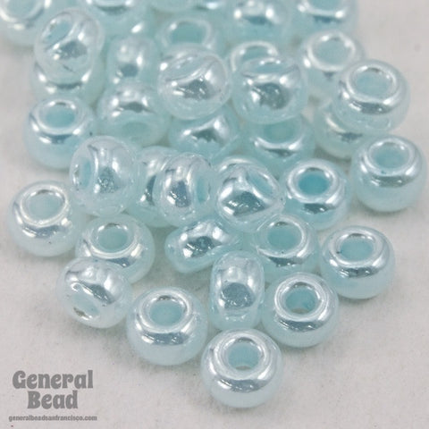 8/0 Light Aqua Pearl Japanese Seed Bead-General Bead