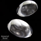 18mm x 25mm Crystal Oval Cabochon #UP683-General Bead