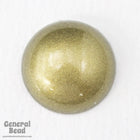 18mm Metallic Bronze Cabochon (2 Pcs) #3858-General Bead