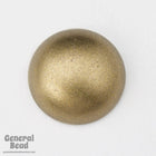 18mm Matte Bronze Cabochon-General Bead