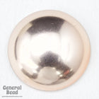 28mm Rose Gold Low Dome Cabochon #3869-General Bead