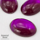13mm x 18mm Fuchsia Oval Cabochon-General Bead